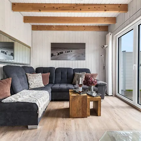 Dom wakacyjny Strandlodge - Direkt Am Weidefelderstrand Mit Sauna Und Kamin
