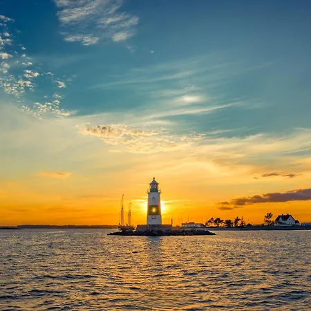 Dom wakacyjny Strandlodge - Direkt Am Weidefelderstrand Mit Sauna Und Kamin *